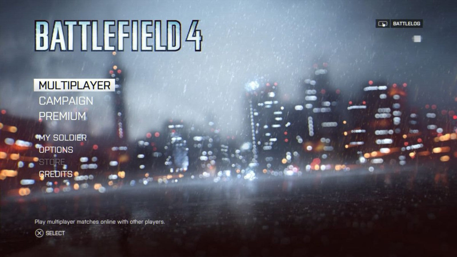 Battlefield 4 PS4 game featuring large-scale multiplayer warfare, realistic military combat, and intense first-person shooter action gameplay