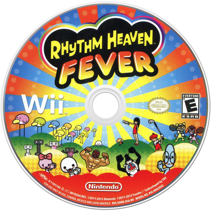 Rhythm Heaven Fever – Nintendo Wii (Wii) rhythm music mini-game video game disc