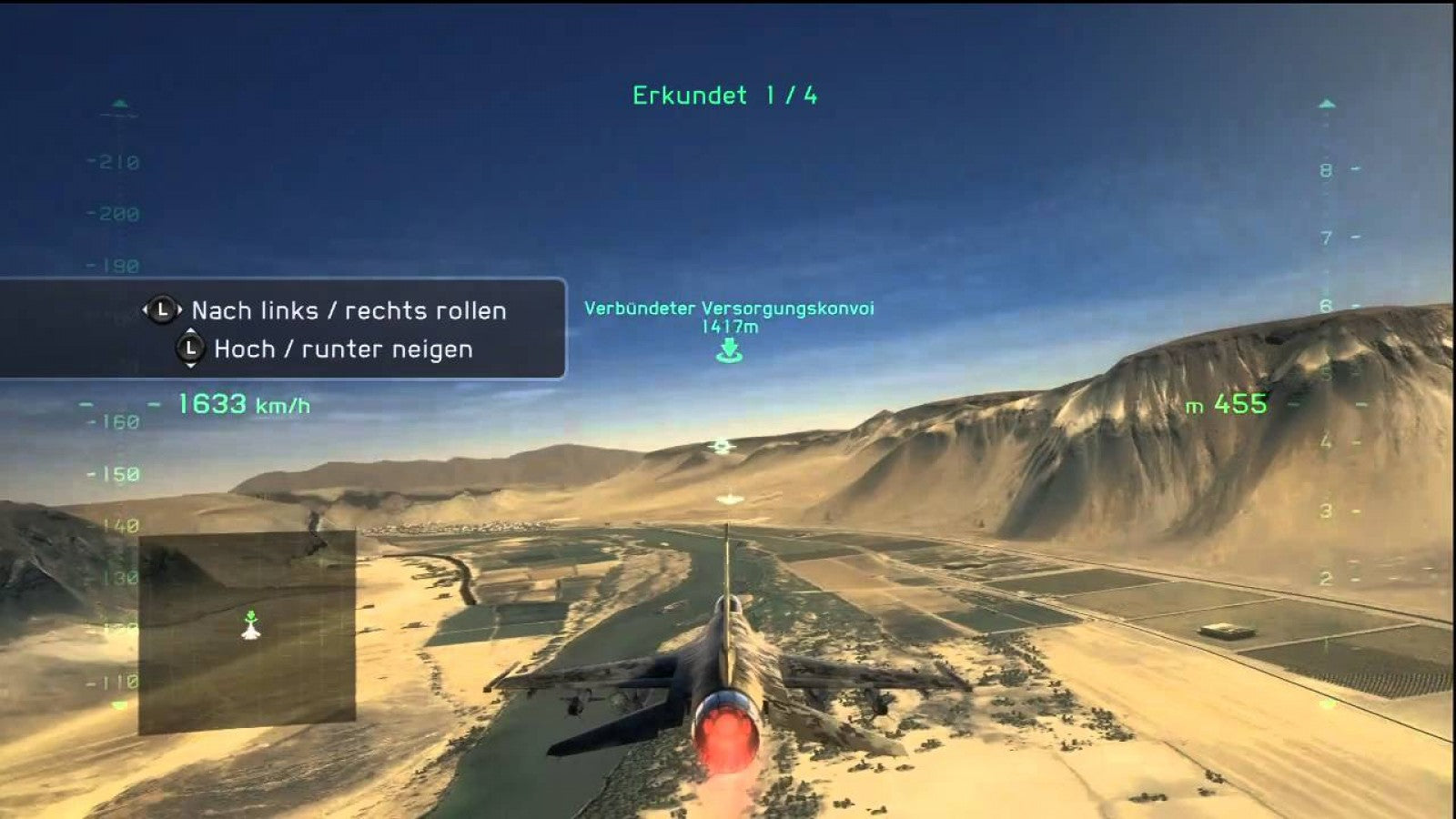 Tom Clancy’s H.A.W.X. 2 Xbox 360 video game, arcade-style flight combat, modern jet aircraft, military action gameplay, console title gameplay screenshot