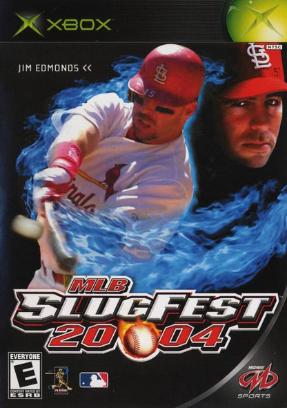 MLB Slugfest 2004 cover art for Xbox (XBOX) video game