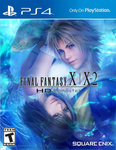 Final Fantasy X & X-2: HD Remaster – PlayStation 4 (PS4) video game cover image, JRPG by Square Enix