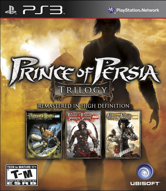 etro Prince of Persia HD Trilogy PlayStation 3 PS3 cover art collectible action adventure compilation game authentic classic gaming cover art 