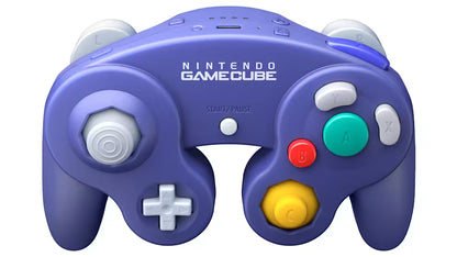 Nintendo Switch Wireless GameCube Controller for Nintendo Switch NS gaming featuring classic GameCube controller design wireless connectivity ergonomic button layout analog sticks responsive triggers rumble support and compatibility with supported Nintendo Switch games for retro style gaming and multiplayer gameplay collectible gaming accessory appeal detail