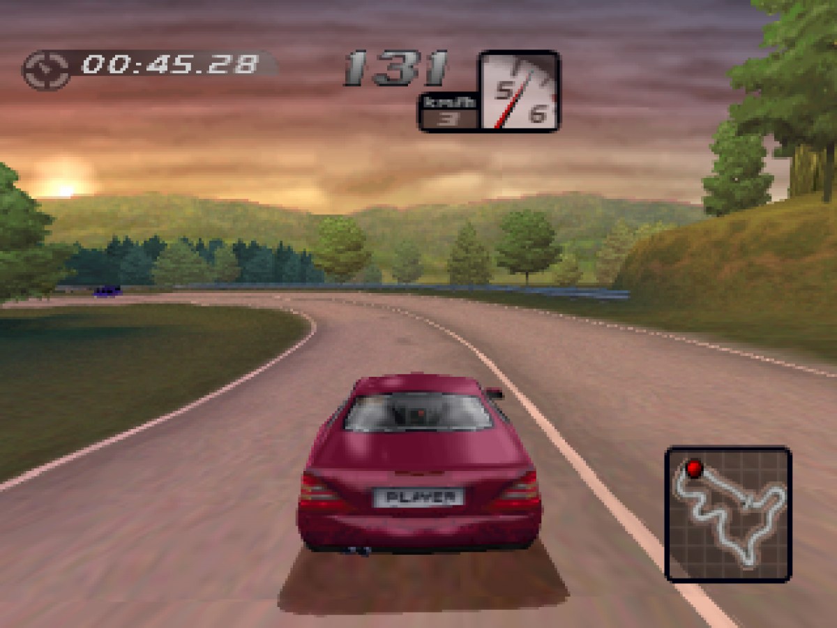 Need for Speed High Stakes PlayStation 1 PS1 for retro video game enthusiasts featuring arcade racing gameplay exotic licensed sports cars high speed street and circuit racing vehicle damage system competitive multiplayer modes and collectible gaming appeal gameplay 