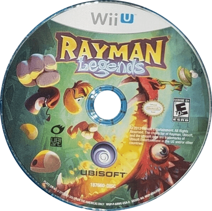 Rayman Legends – Nintendo Wii U (WiiU) action platformer disc for video game