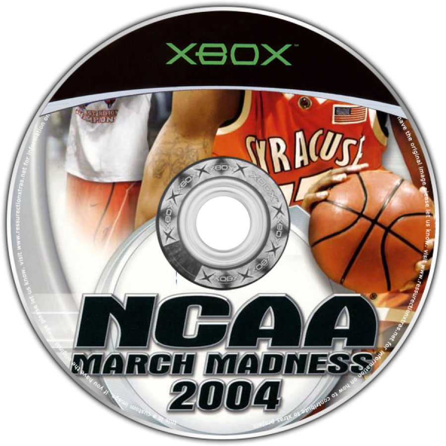 NCAA March Madness 2004 disc for Xbox (XBOX) video game