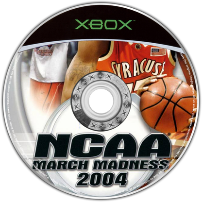 NCAA March Madness 2004 disc for Xbox (XBOX) video game