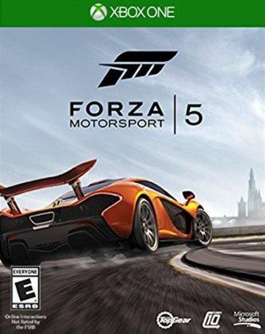 Forza Motorsport 5 cover art for Xbox One (XONE) video game