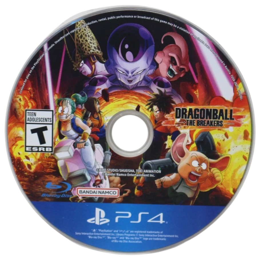 Dragon Ball: The Breakers – PlayStation 4 (PS4) video game disc, online survival action by Bandai Namco Entertainment