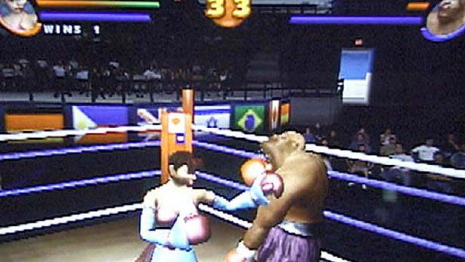 Ready 2 Rumble Boxing: Round 2 – PlayStation 2 (PS2) video game gameplay, arcade-style boxing sports game.