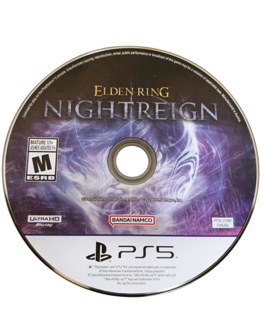 Elden Ring Nightreign PlayStation 5 standalone co-op action RPG three-player multiplayer eight unique hero characters Nightfarers roguelike expeditions three-day survival format Limveld map gathering weapons fighting bosses Nightlord encounters FromSoftware challenging disc