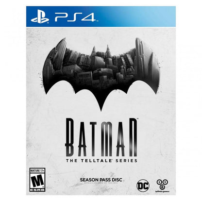 Batman The Telltale Series for PlayStation 4 episodic narrative adventure video game featuring choice driven storytelling cinematic presentation iconic DC characters and immersive dark knight experience cover