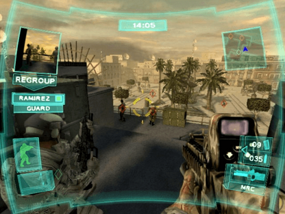 Tom Clancys Ghost Recon Advanced Warfighter gameplay for Xbox video game