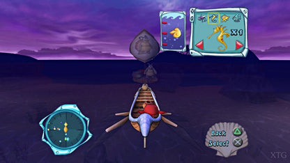 Cocoto Fishing Master for PlayStation 2 with arcade-style fishing and colorful underwater adventure theme gameplay