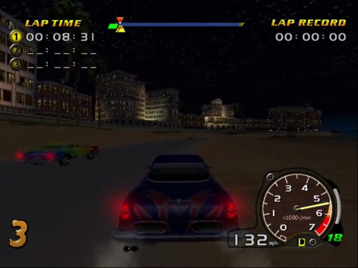 Speed Devils Sega Dreamcast retro video game arcade racing gameplay