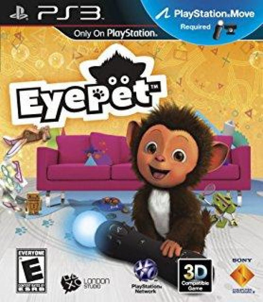EyePet cover art for PlayStation 3 (PS3) video game
