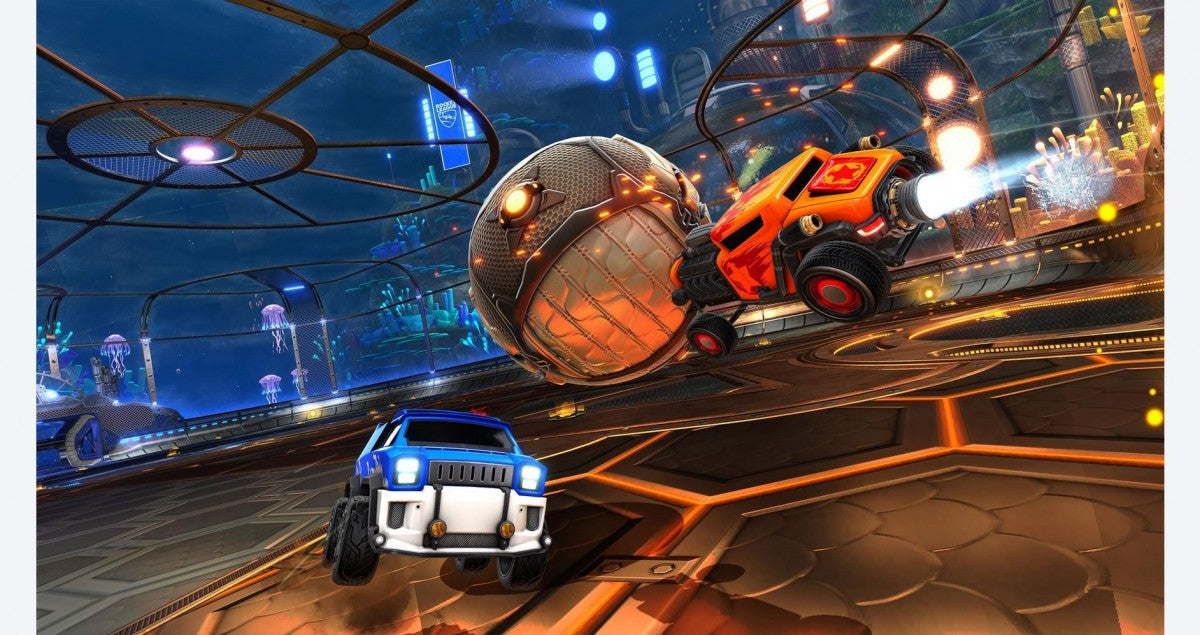 Rocket League [Collector's Edition] – Xbox One (XONE) gameplay for vehicular soccer video game