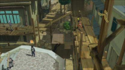 Naruto Shippuden Ultimate Ninja Storm 3 Full Burst Xbox 360 X360 anime fighting game featuring Naruto Uzumaki ninja battles chakra attacks special jutsu cinematic boss fights versus mode expanded Full Burst content and collectible Naruto gaming appeal gameplay screenshot