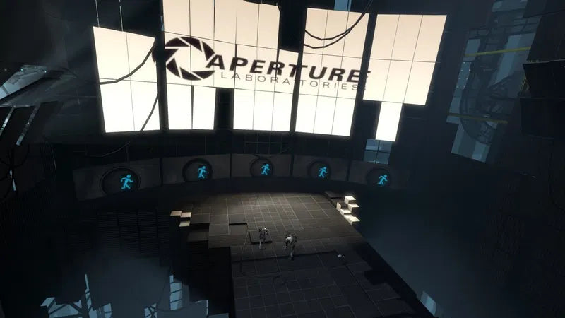 Portal 2 Platinum Hits for Xbox 360 puzzle platform video game featuring mind bending portal mechanics cooperative multiplayer witty humor and acclaimed Valve science fiction experience gameplay