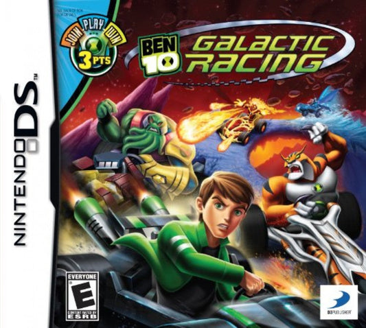 Ben 10: Galactic Racing cover art for Nintendo 3DS (3DS) video game