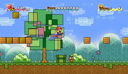 Super Paper Mario [Nintendo Selects] – Nintendo Wii (Wii) action-adventure platformer role-playing video game gameplay