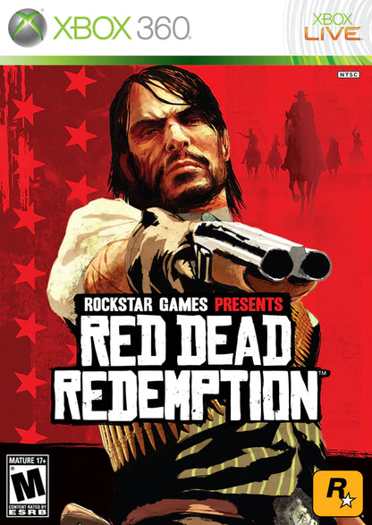 Red Dead Redemption cover art for Xbox 360 (X360) video game 