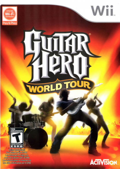 Guitar Hero: World Tour cover art for Nintendo Wii (Wii) video game