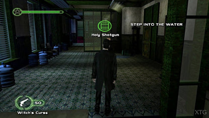 Constantine for PlayStation 2 with dark action-adventure and supernatural thriller theme gameplay