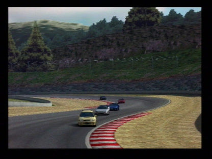 Retro Gran Turismo 3 Not for Resale PS2 inspired design featuring realistic driving simulation aesthetic vintage PlayStation 2 high performance sports cars detailed racing circuits authentic motorsport experience Polyphony Digital gameplay nostalgic racing presentation - gameplay