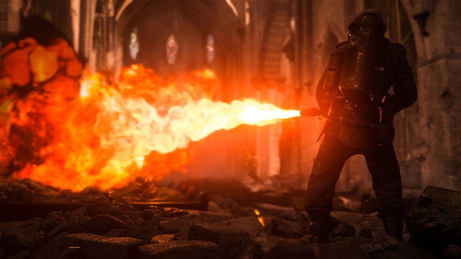 Call of Duty: WWII gameplay for PlayStation 4 (PS4) first-person shooter video game