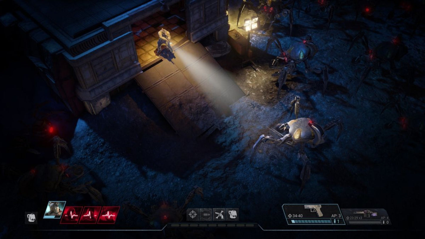 Wasteland 3 – PlayStation 4 (PS4) video game gameplay, tactical role-playing game.