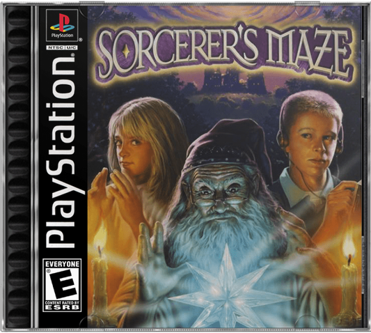 Sorcerer's Maze cover art for PlayStation 1 (PS) video game