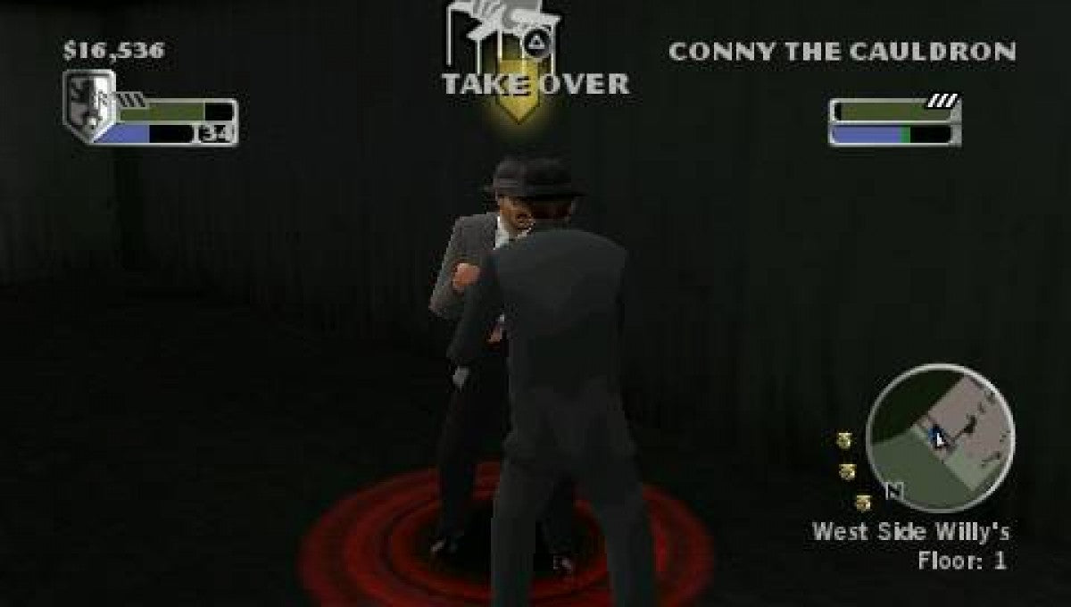The Godfather: Mob Wars gameplay for PlayStation Portable (PSP) action-adventure video game