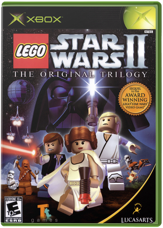 LEGO Star Wars II: The Original Trilogy – Xbox (XBOX) cover art for video game for XBOX