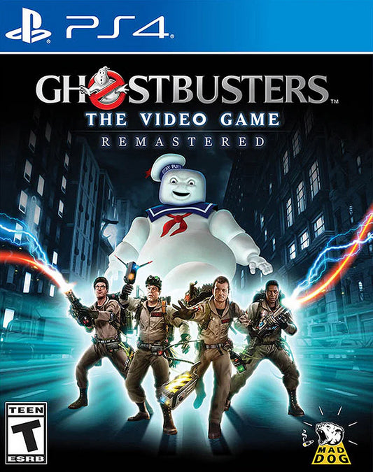 Ghostbusters The Video Game Remastered Japanese import cover art for PlayStation 4 PS4 video game
