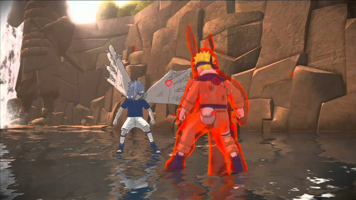 Naruto: The Broken Bond gameplay for Xbox 360 (X360) action-adventure fighting video game