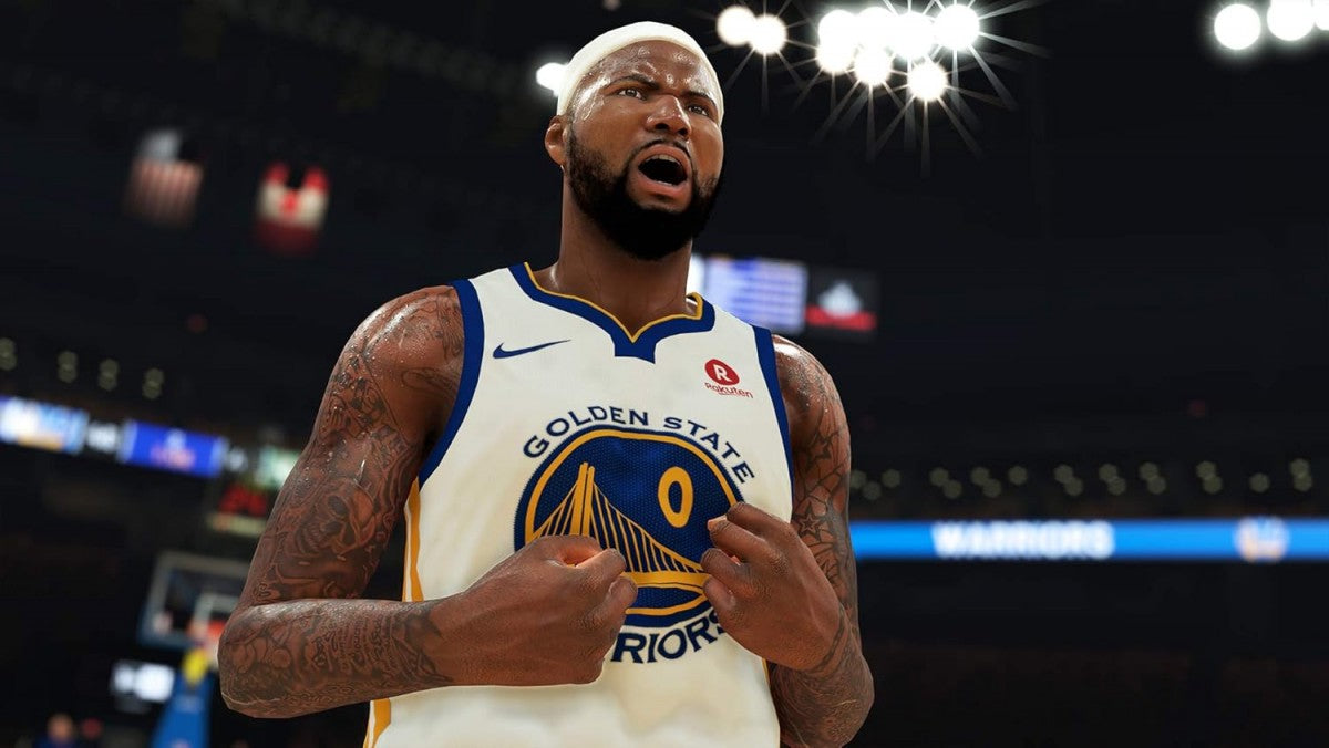 NBA 2K19 – PlayStation 4 (PS4) video game gameplay, basketball sports simulation game.