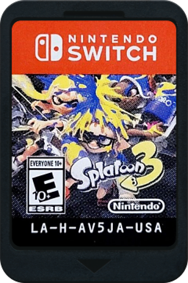 Splatoon 3 cartridge for Nintendo Switch NS video game