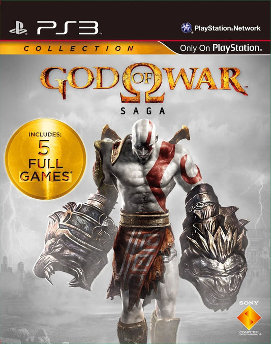 God of War: Saga Collection cover art  for PlayStation 3 (PS3) video game