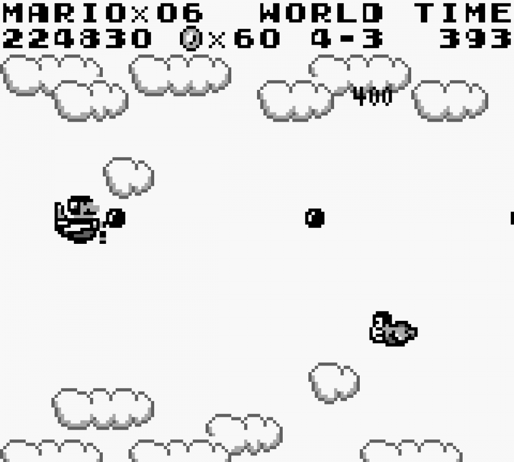 Super Mario Land Game Boy handheld platformer Mario rescuing Princess Daisy from Tatanga across Sarasaland worlds gameplay 