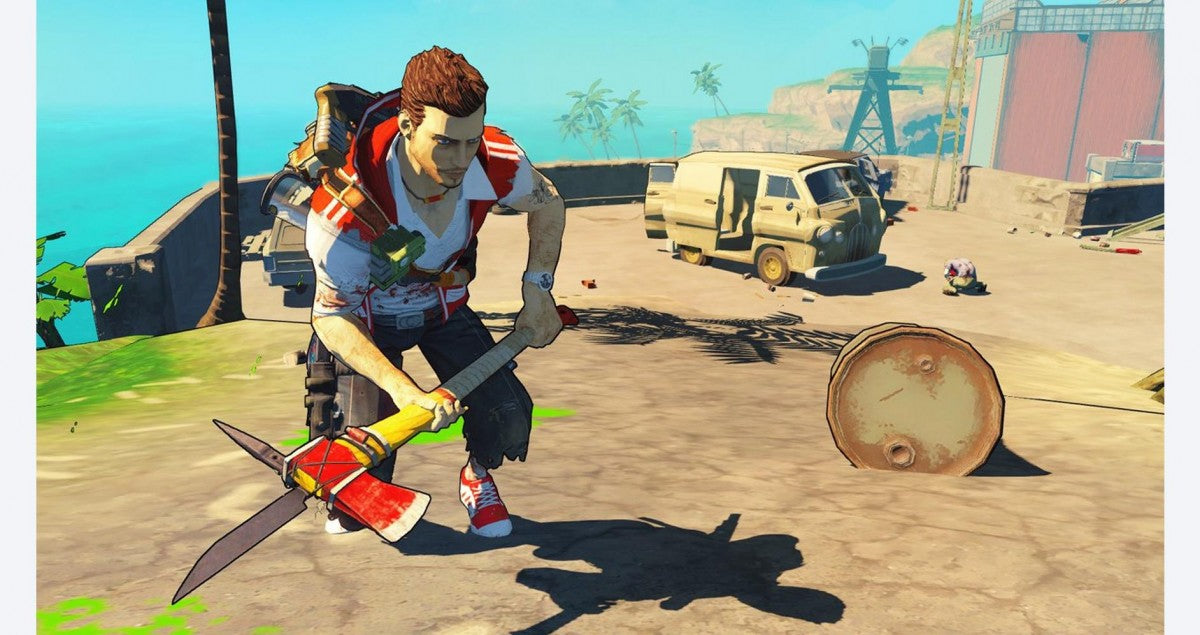 Escape Dead Island gameplay for Xbox 360 (X360) survival horror action-adventure video game