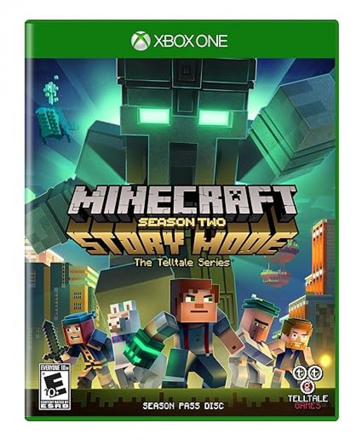 Minecraft: Story Mode Season Two cover art for Xbox One (XONE) video game