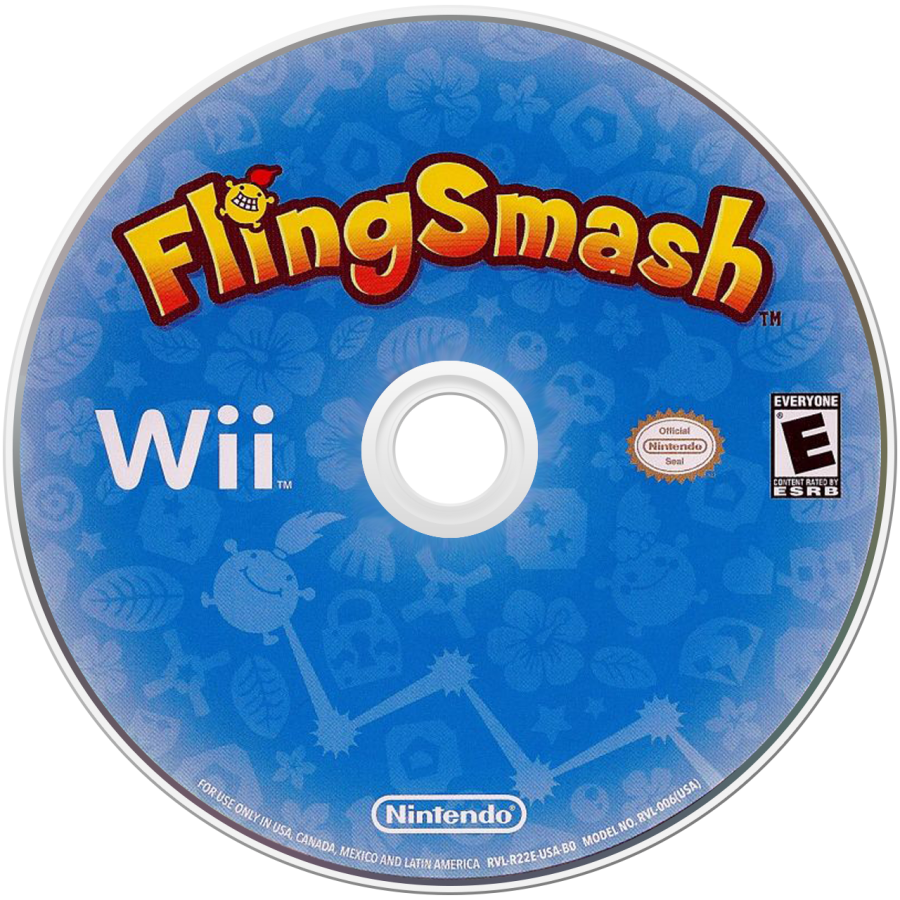 FlingSmash – Nintendo Wii (Wii) action platformer disc for video game