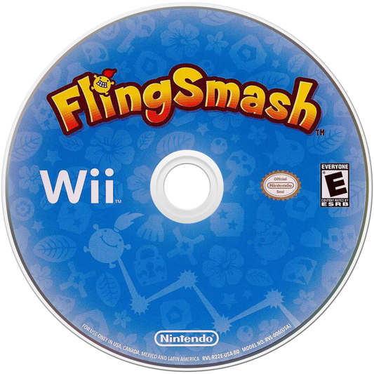 FlingSmash – Nintendo Wii (Wii) action platformer disc for video game