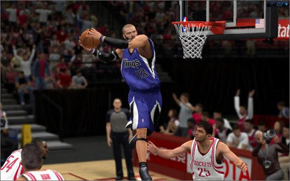 NBA 2K14 Xbox 360 basketball simulation sports video game featuring LeBron James improved dribbling mechanics next-gen graphics and MyCAREER mode gameplay screenshot