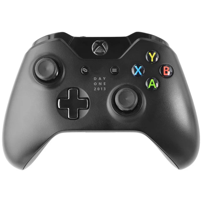 Xbox One Day One 2013 Wireless Controller for video game enthusiasts featuring original launch edition design comfortable ergonomic controls precision analog sticks responsive triggers wireless gameplay compatibility with Xbox One consoles and collectible gaming appeal front