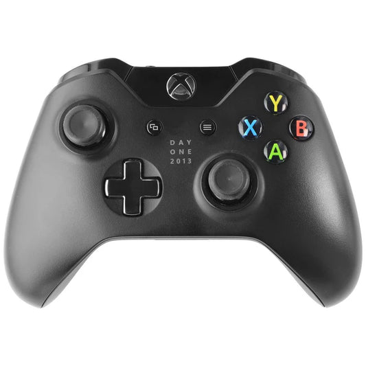 Xbox One Day One 2013 Wireless Controller for video game enthusiasts featuring original launch edition design comfortable ergonomic controls precision analog sticks responsive triggers wireless gameplay compatibility with Xbox One consoles and collectible gaming appeal front