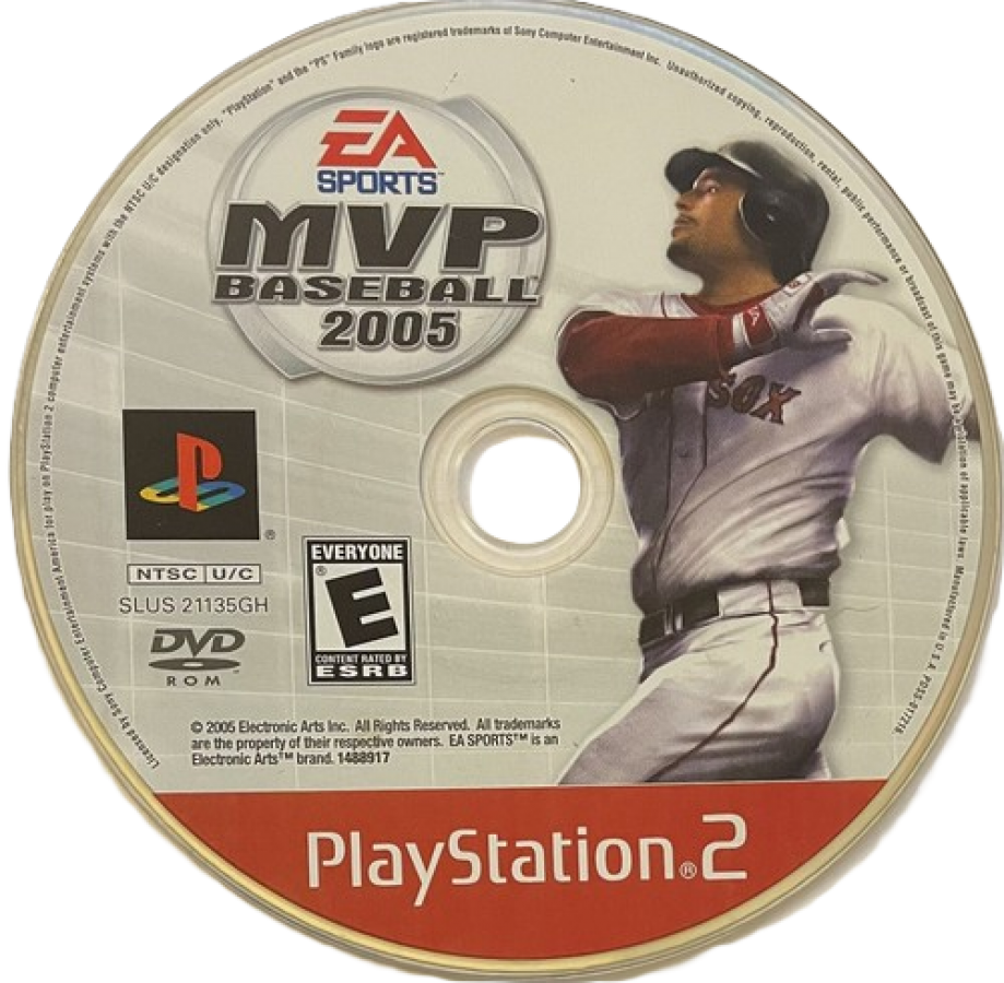 MVP Baseball 2005 [Greatest Hits] – PlayStation 2 (PS2) baseball sports video game disc