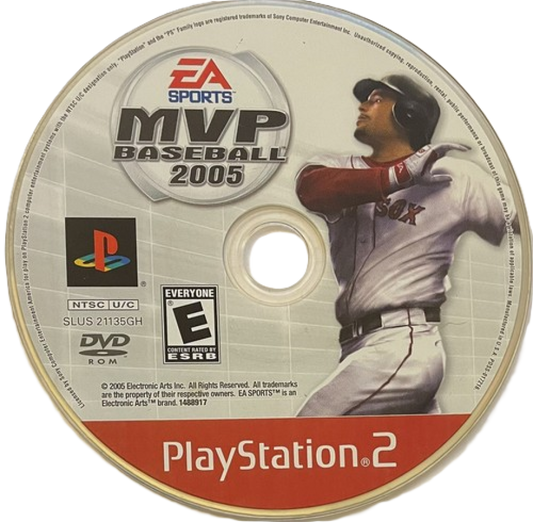 MVP Baseball 2005 [Greatest Hits] – PlayStation 2 (PS2) baseball sports video game disc