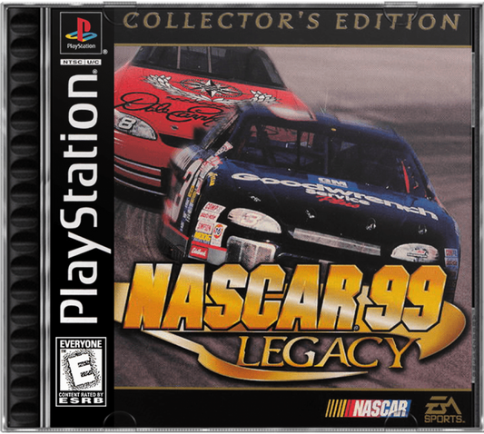 NASCAR 99 Legacy cover art for PlayStation 1 (PS1) video game
